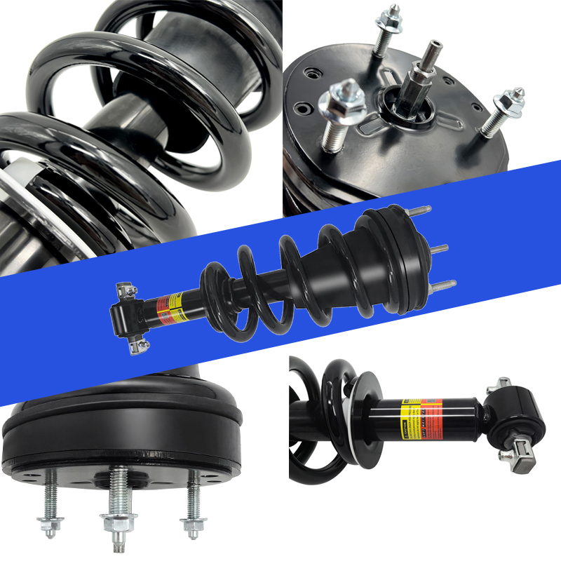 Front Magnetic & Rear Air Shocks Struts Assembly Fit for 2007-2014 Tahoe Suburban Avalanche Escalade with RPO Code Z95 (MagneRide Suspension)