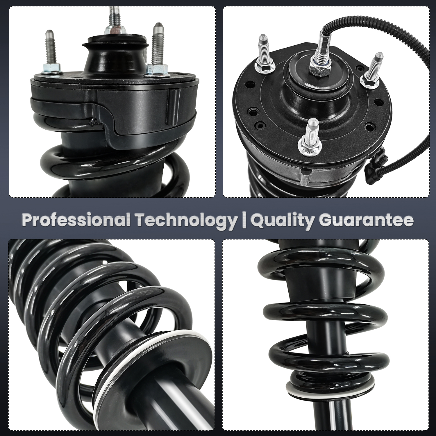 Front Struts and Rear Shocks Kit Fit for 2015-2020 Chevrolet Suburban / Tahoe, Cadillac Escalade ESV, GMC Yukon / Yukon XL Denali