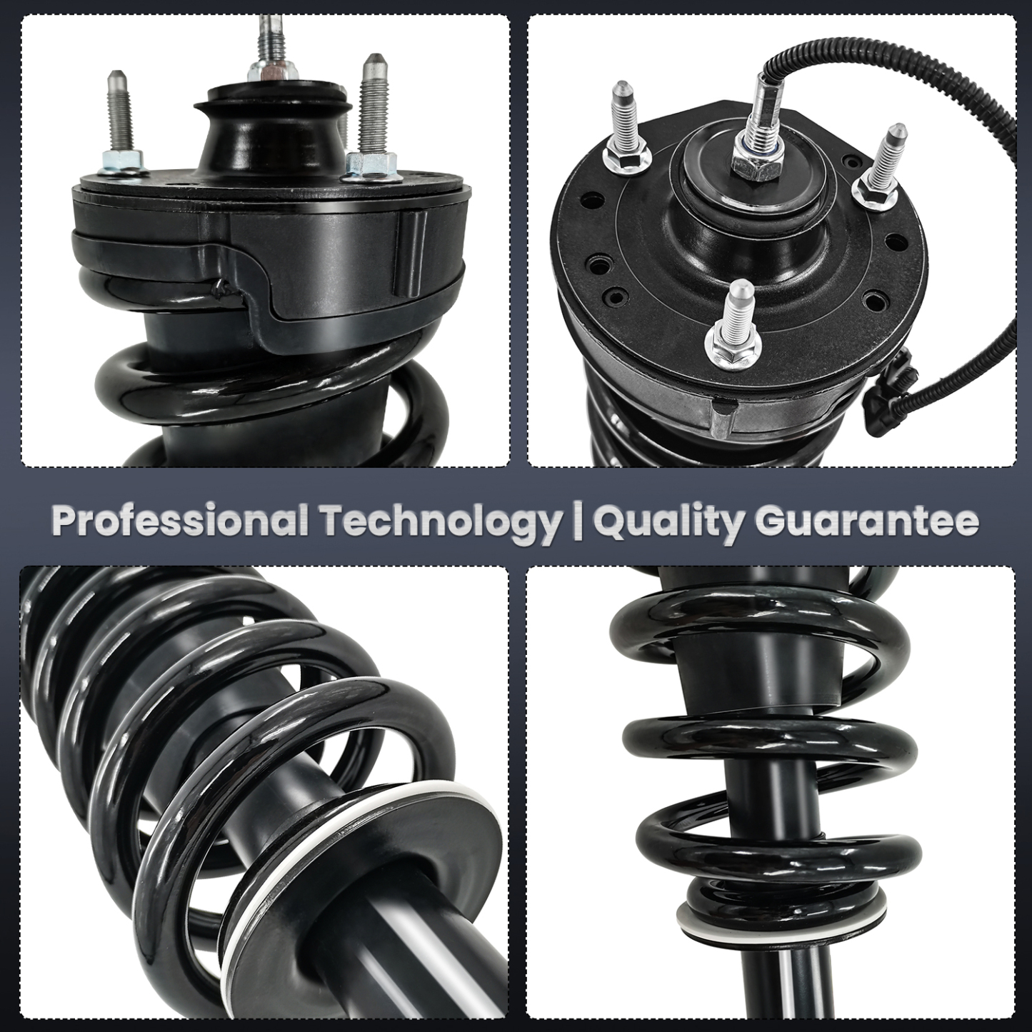 Front Struts and Rear Shocks Kit Fit for 2015-2020 Chevrolet Suburban / Tahoe, Cadillac Escalade ESV, GMC Yukon / Yukon XL Denali