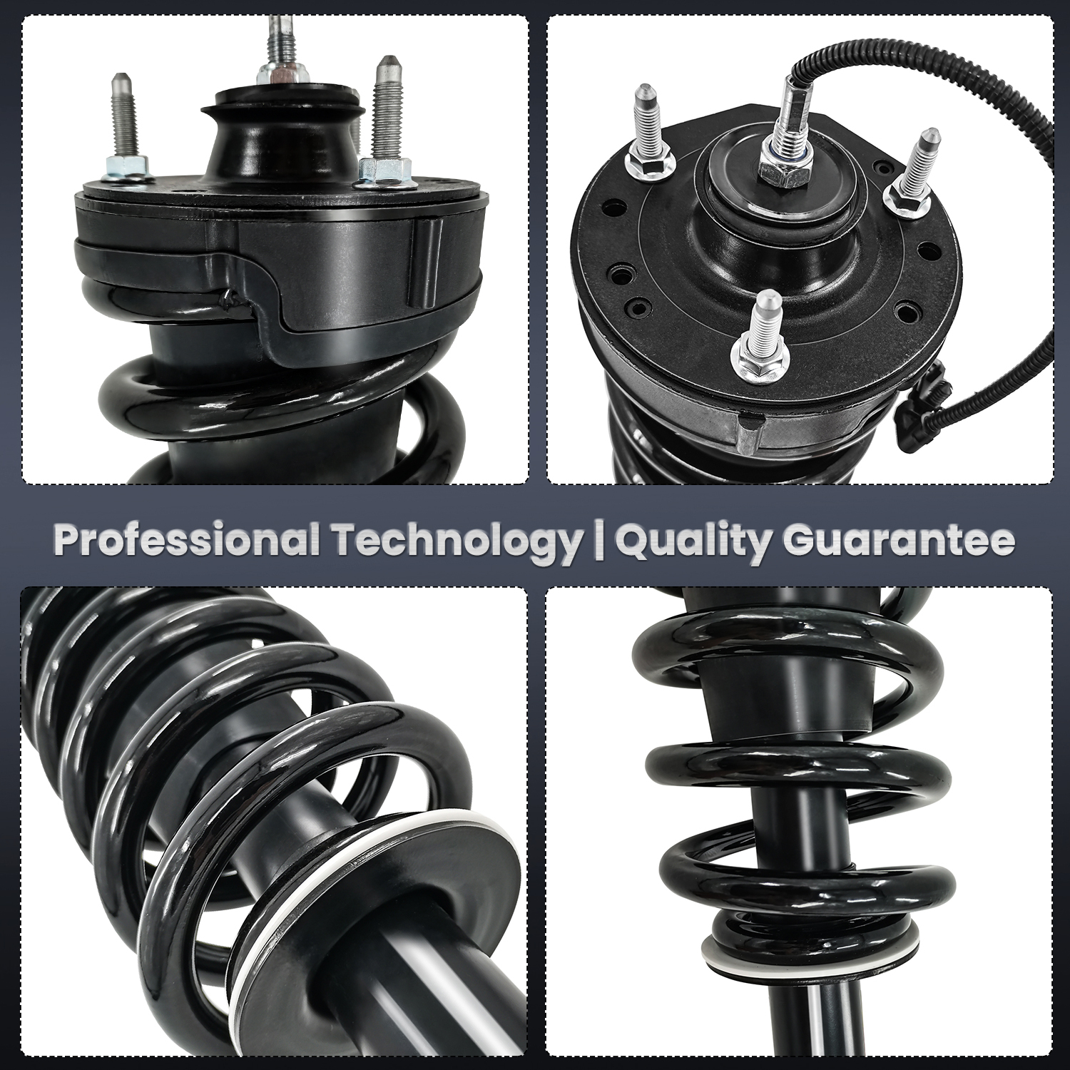 Front Struts and Rear Shocks Kit Fit for 2015-2020 Chevrolet Suburban / Tahoe, Cadillac Escalade ESV, GMC Yukon / Yukon XL Denali