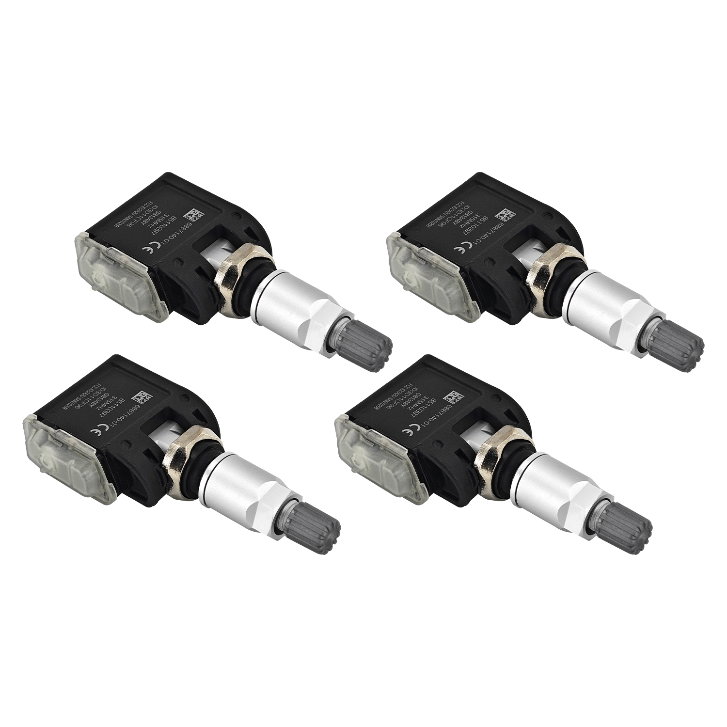 4 Pcs TPMS Trailer Tire Pressure Sensors for 2020-2024 Chevy Silverado & GMC Sierra