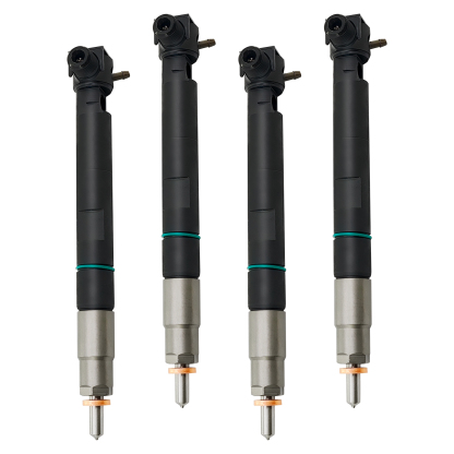 4pcs Fuel Injectors with Seal Compatible with Doosan D24 D18 Engine fit for Bobcat Excavator S450 S510 S550 S570 S590 S595 S630 S650 