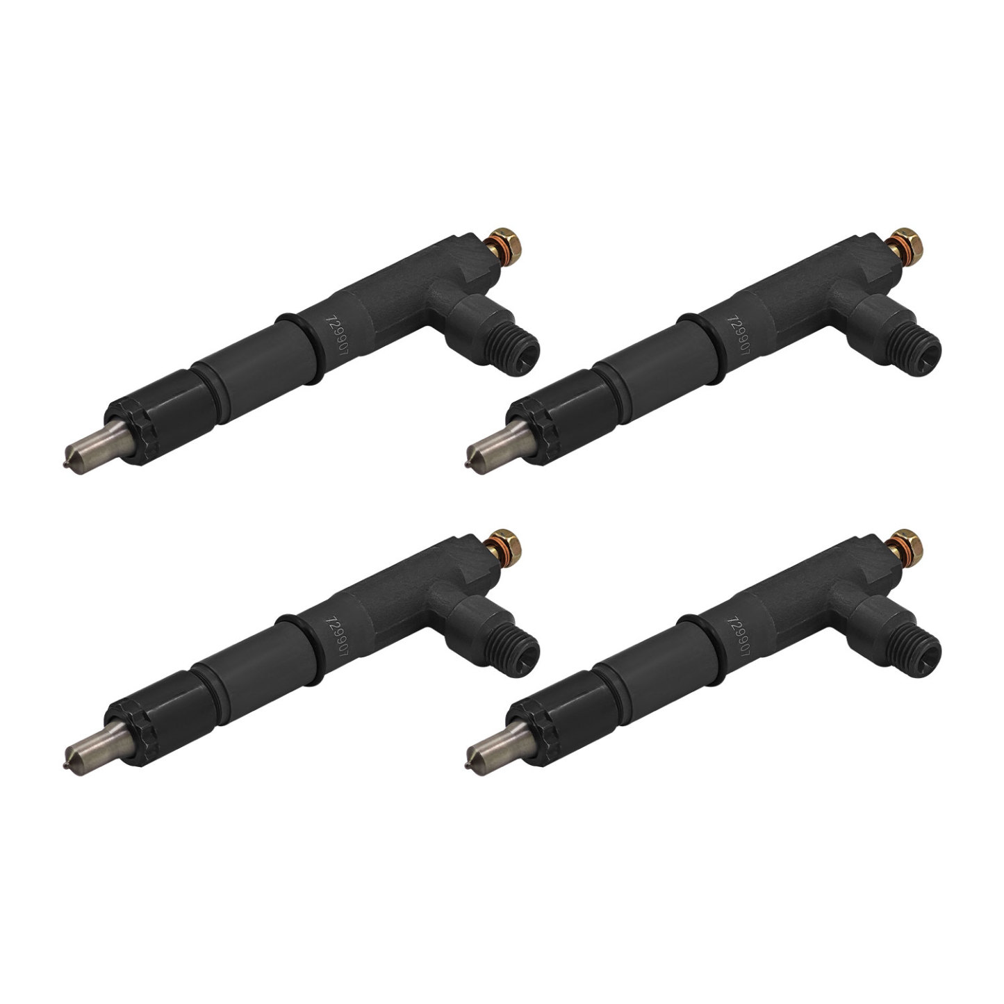 Fuel Injectors for Yanmar Engine 4TNV98 4TNV98T For Komatsu Excavator PC75R-2 PW75R-2 Loader CK20-1 CK25-1 WA90-3 WA95-3