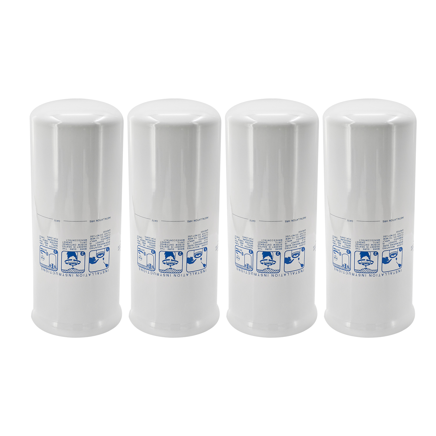 4PCS Oil Filter Compatible with Ingersoll Rand Air Compressor 10/105 Fit for Nirvana IRN Series 