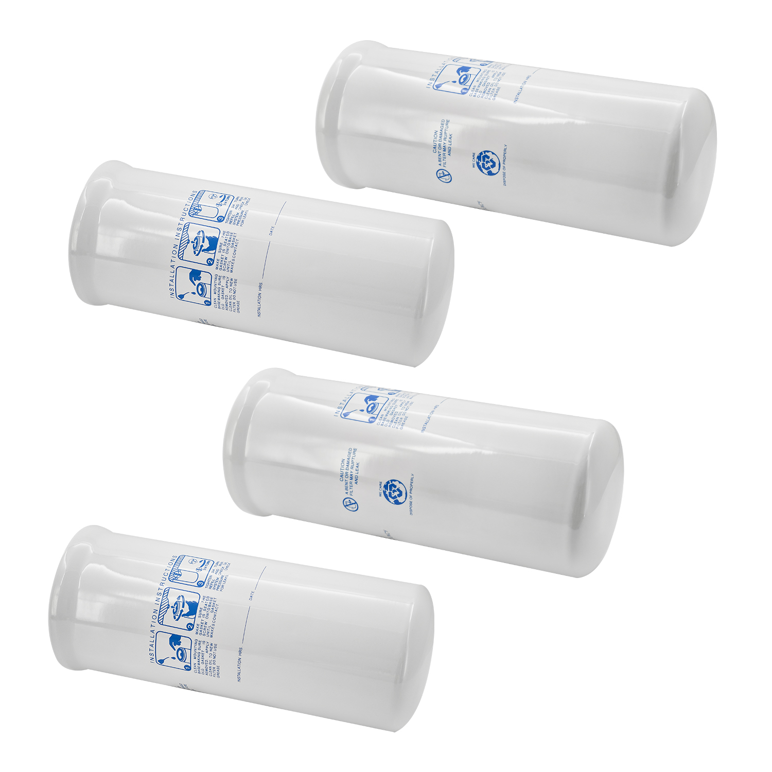 4PCS Oil Filter Compatible with Ingersoll Rand Air Compressor 10/105 Fit for Nirvana IRN Series 
