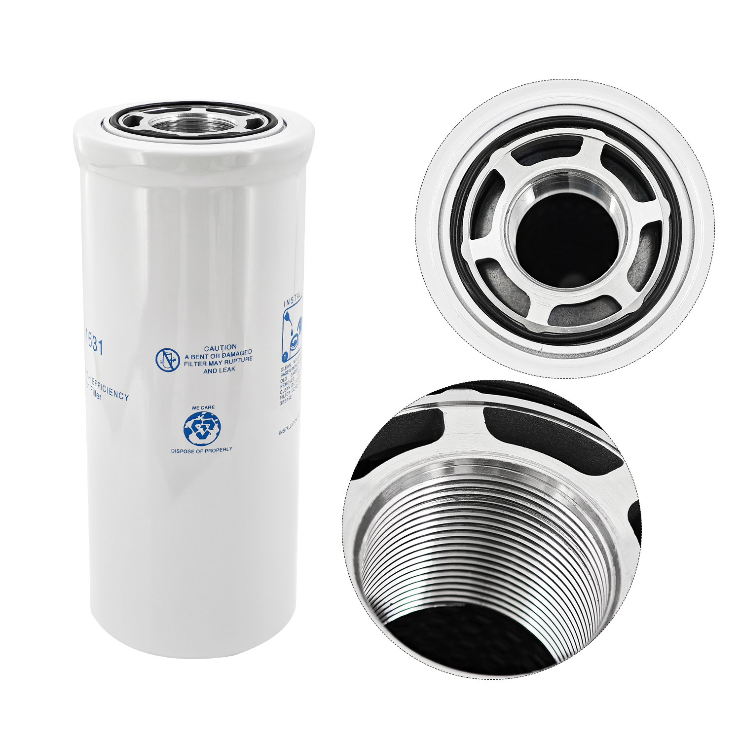 4PCS Oil Filter Compatible with Ingersoll Rand Air Compressor 10/105 Fit for Nirvana IRN Series 