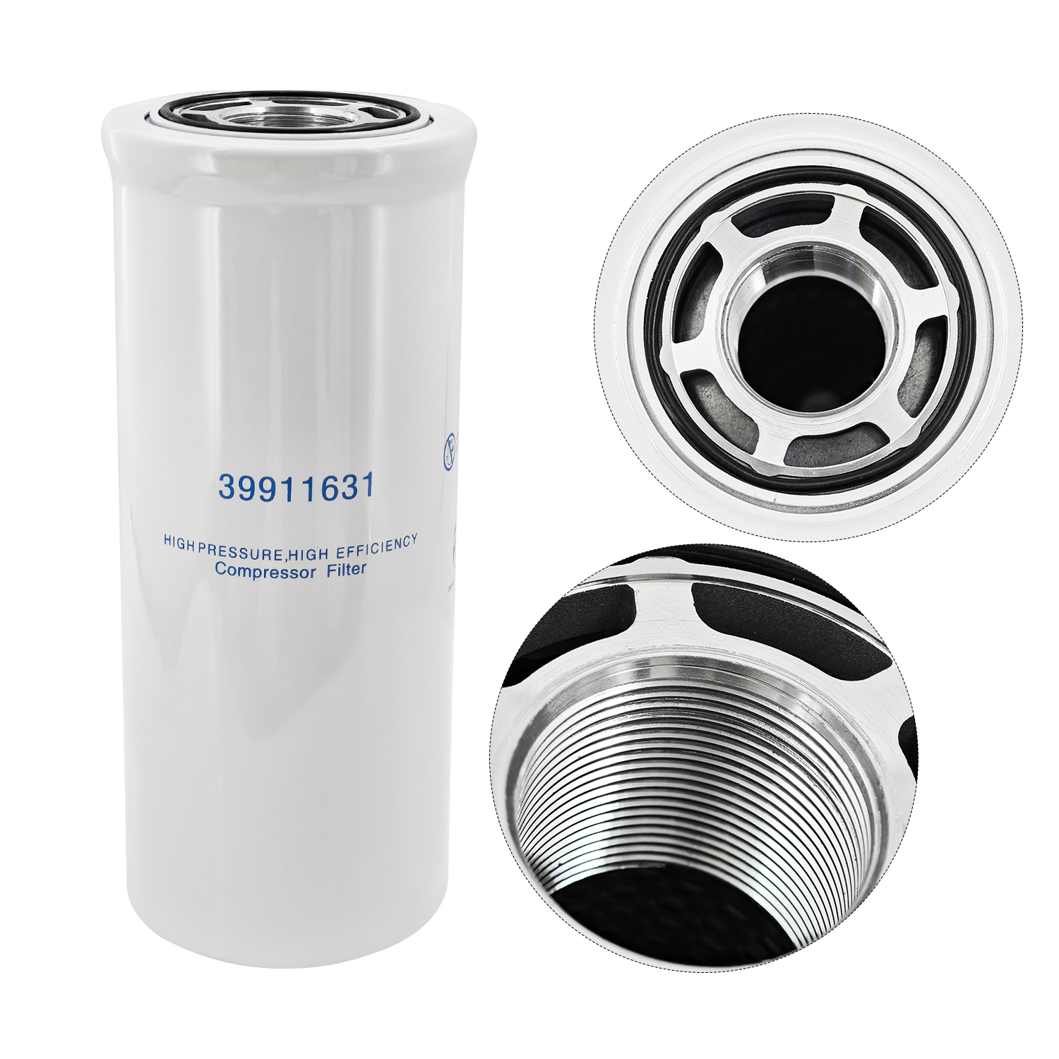 4PCS Oil Filter Compatible with Ingersoll Rand Air Compressor 10/105 Fit for Nirvana IRN Series 