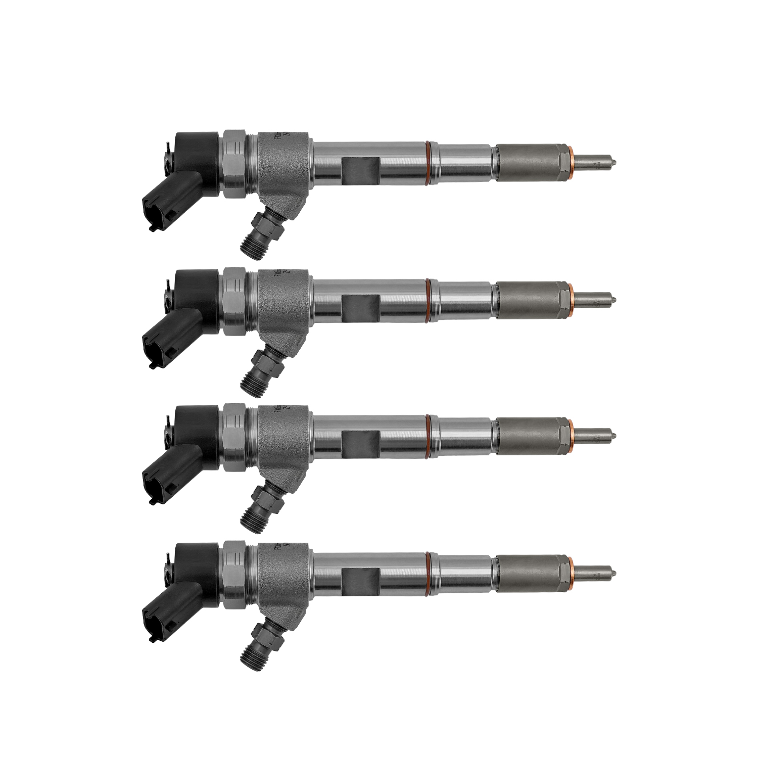 4Pcs Fuel Injectors for New Holland L221 L228 L321 for Case F5HF F5BF