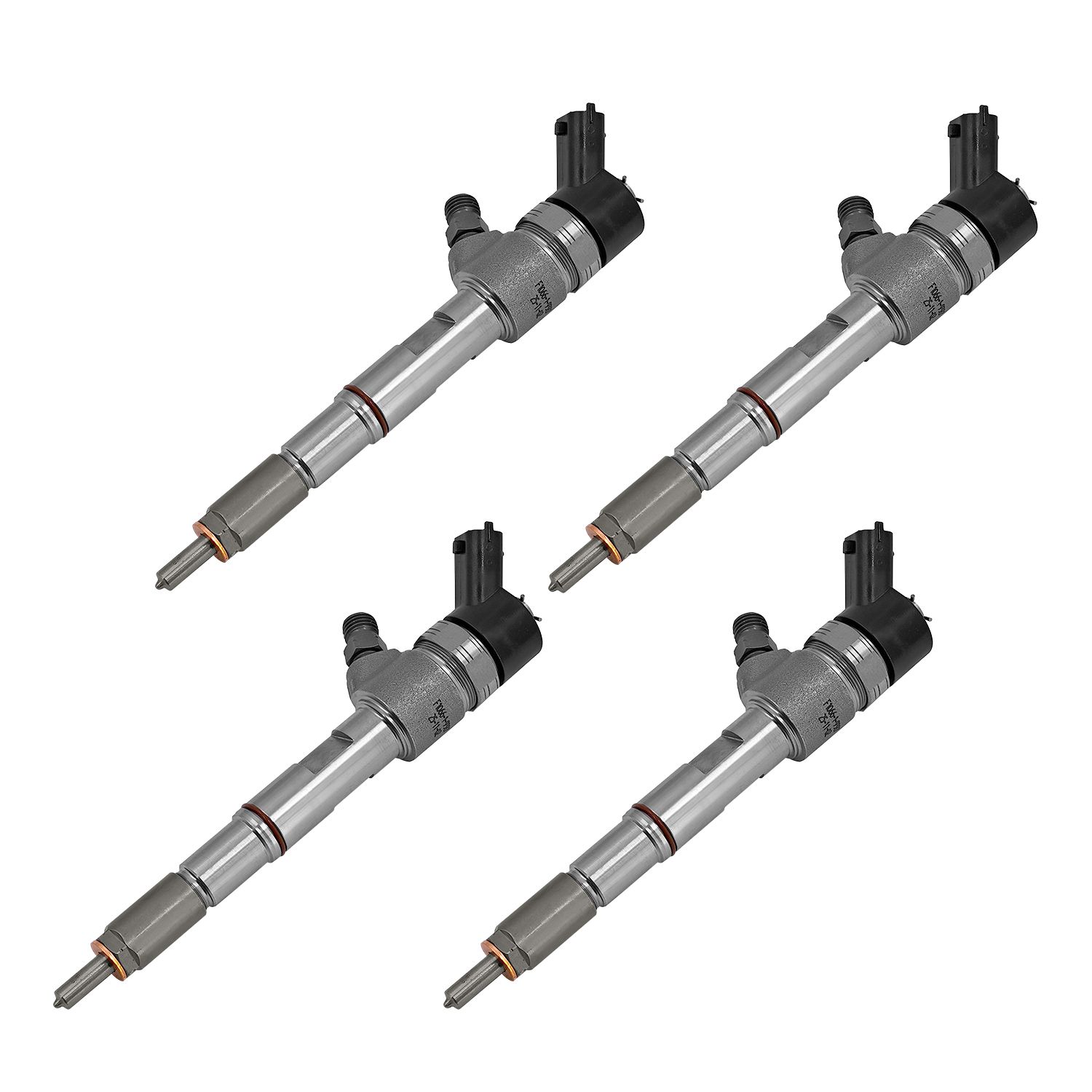 4Pcs Fuel Injectors for New Holland L221 L228 L321 for Case F5HF F5BF