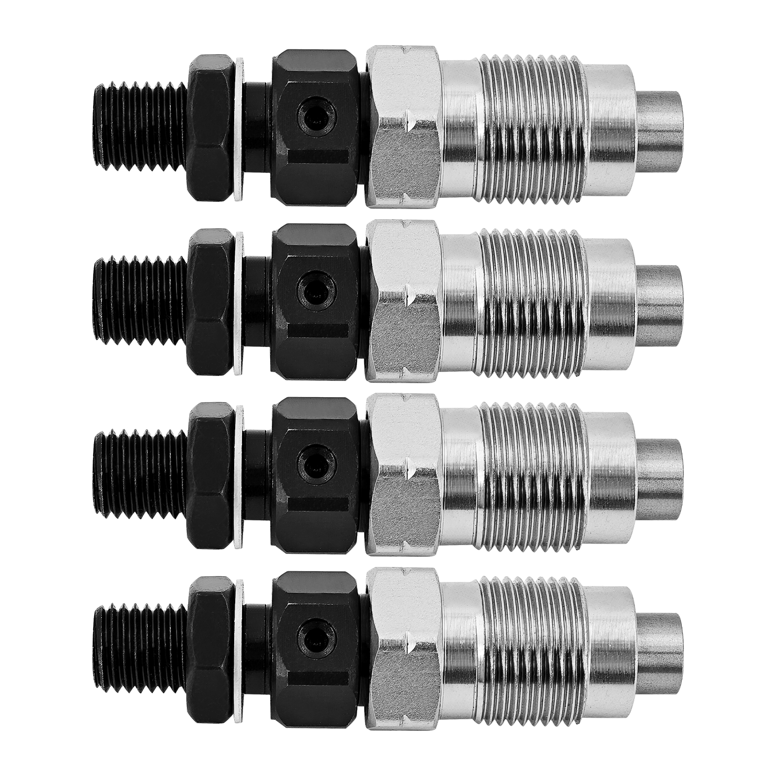  4PcsFuel Injectors w/Nozzle for Toyota 1KZ 1KZ-T 1KZ-TE 1KZT 3.0L Fits for Toyota 4Runner HILUX Land Cruiser 1995-2008 