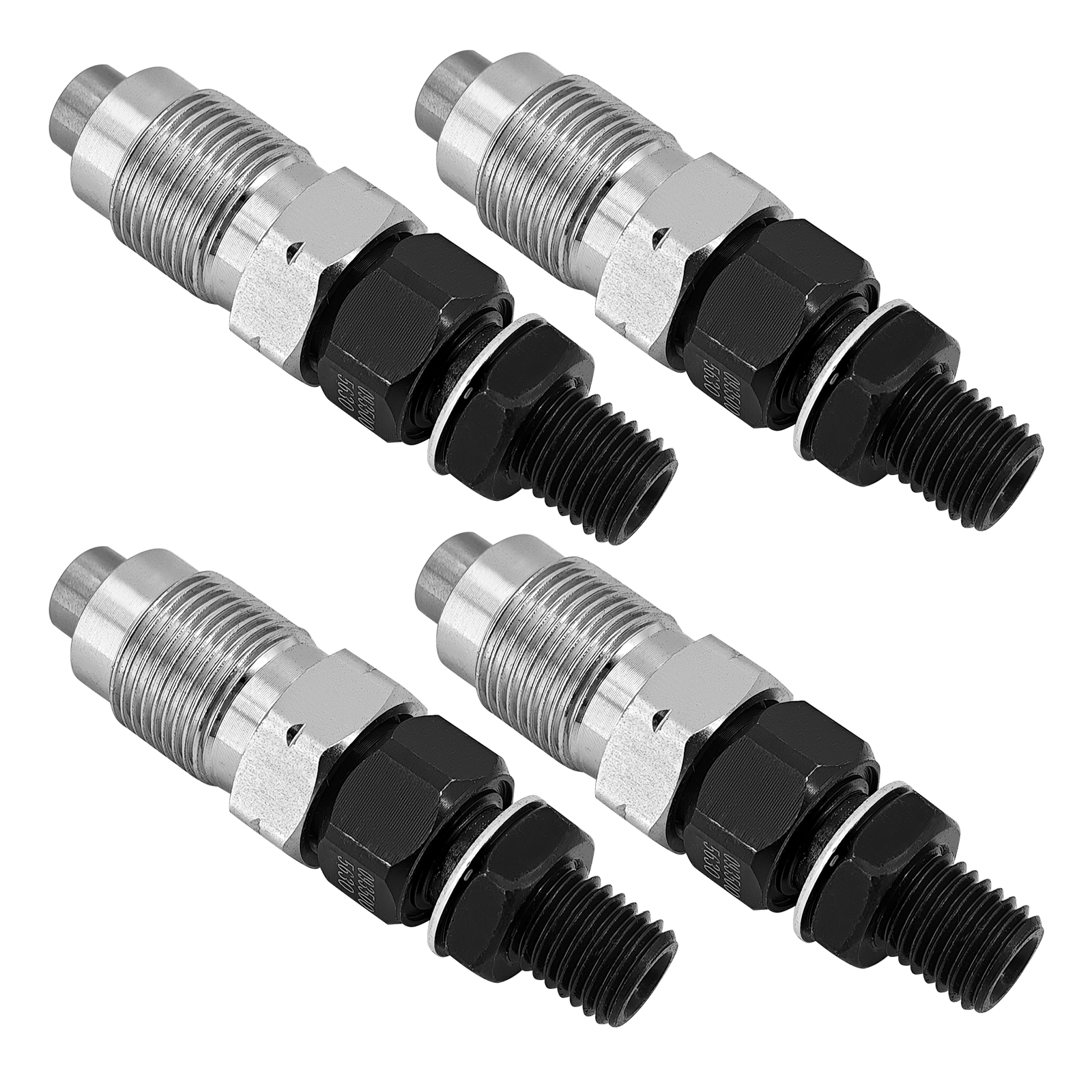  4PcsFuel Injectors w/Nozzle for Toyota 1KZ 1KZ-T 1KZ-TE 1KZT 3.0L Fits for Toyota 4Runner HILUX Land Cruiser 1995-2008 
