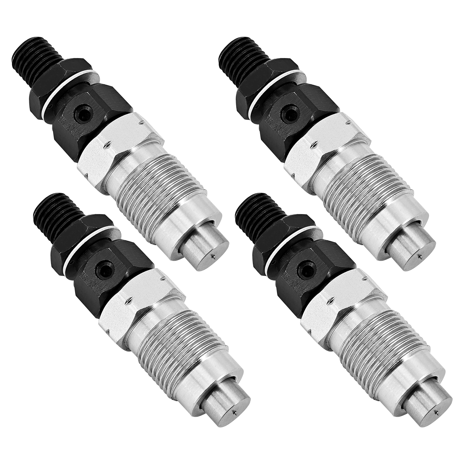  4PcsFuel Injectors w/Nozzle for Toyota 1KZ 1KZ-T 1KZ-TE 1KZT 3.0L Fits for Toyota 4Runner HILUX Land Cruiser 1995-2008 