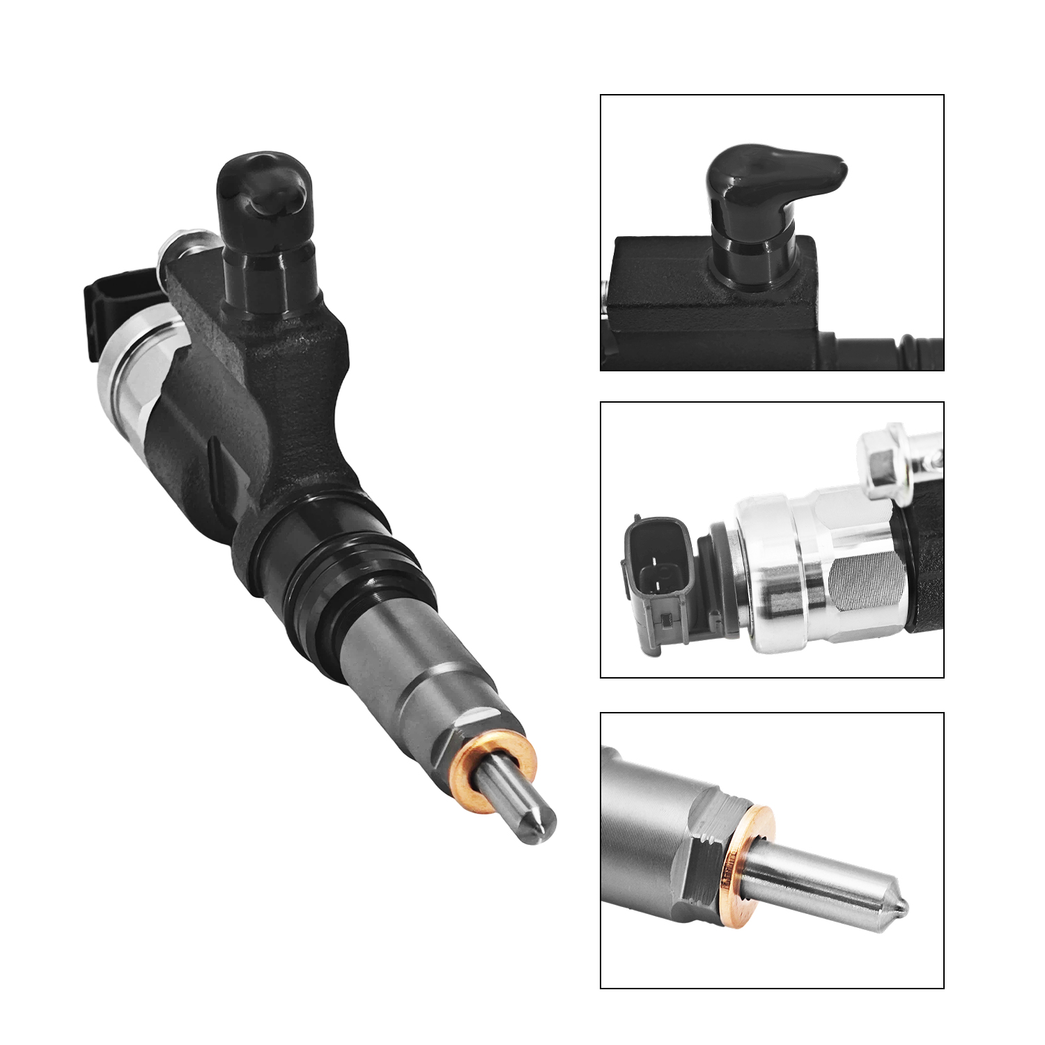 4PCS Fuel Injectors Fit for Hino Dutro 300 for Toyota Dyna N04C 