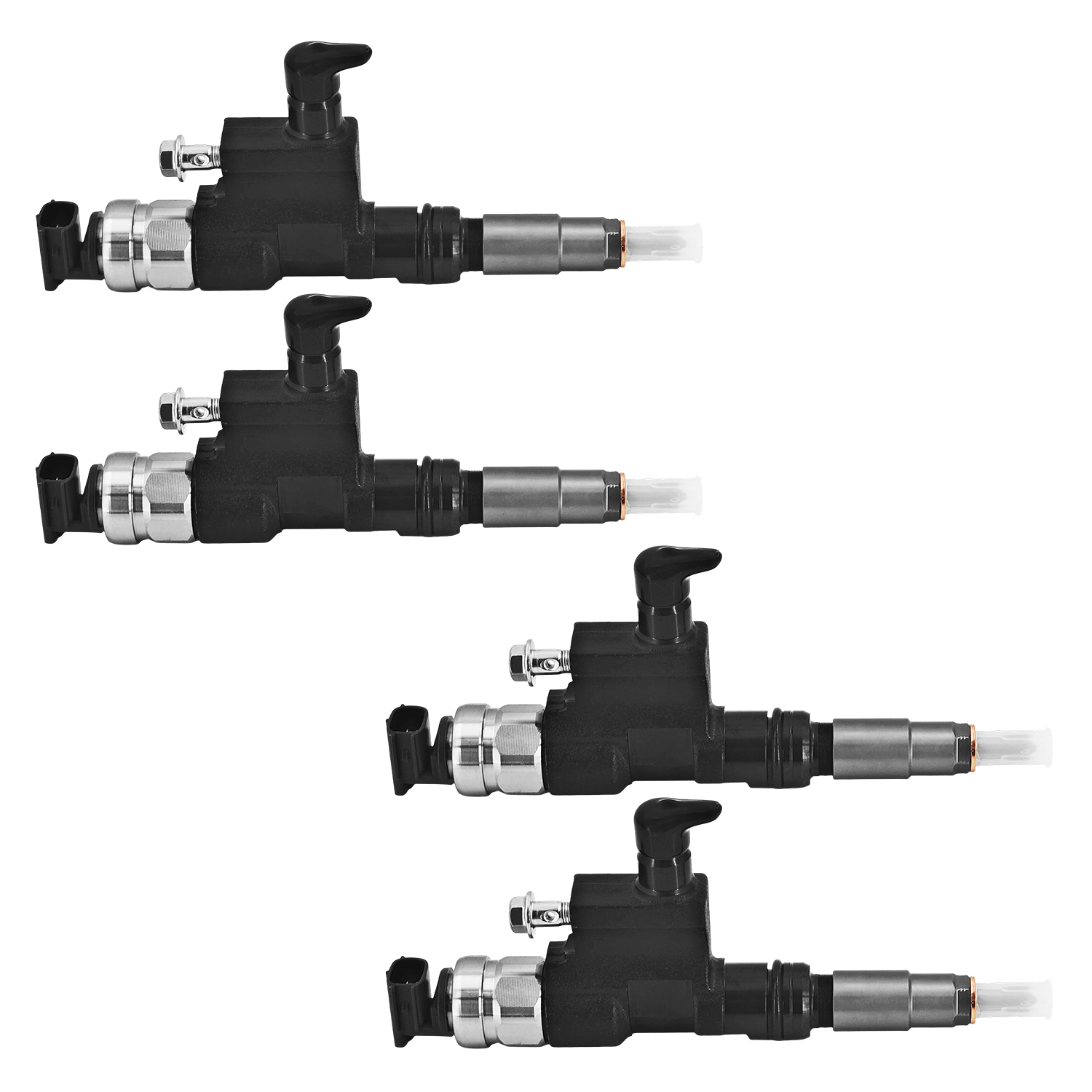 4PCS Fuel Injectors Fit for Hino Dutro 300 for Toyota Dyna N04C 