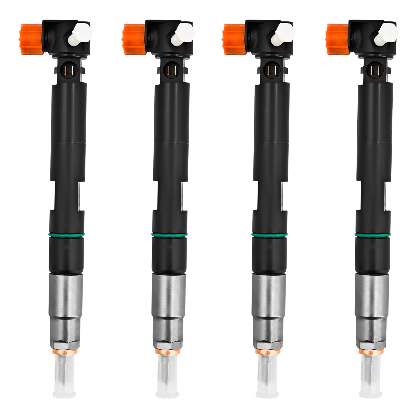 4pcs Fuel Injector for Bobcat Doosan D24 D18 S450 S510,E32,E35,E42,E45 2.4L,1.8L