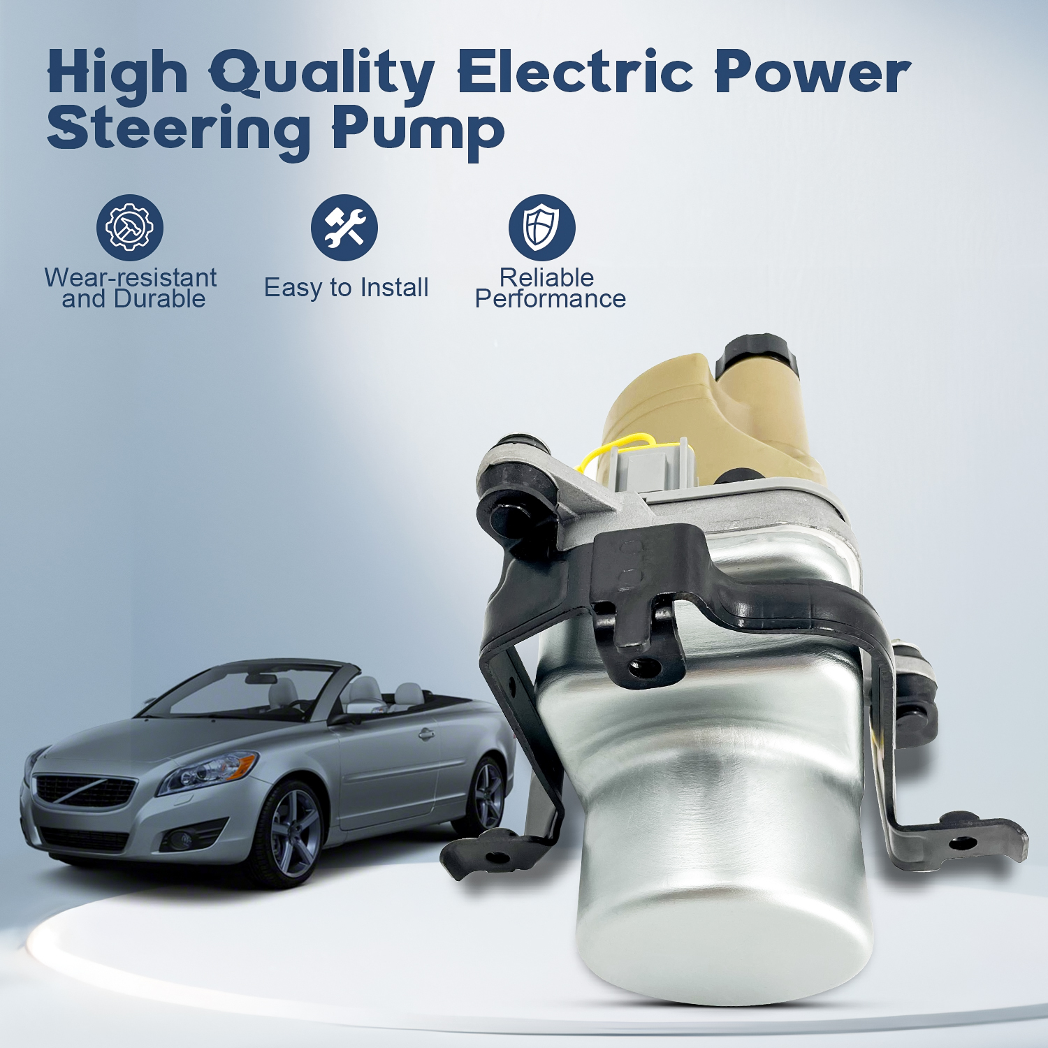 36050678 Electric Servo Power Steering Pump fit for 2004-2013 Volvo C30, C70 II, S40 II, V50