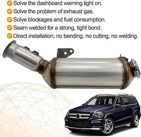 BlueTEC DPF Diesel Particulate Filter/Catalytic Converter fit for Mercedes-Benz ML320/ML350/GL320/GL350 2009-2012 Diesel Engine 164490753680