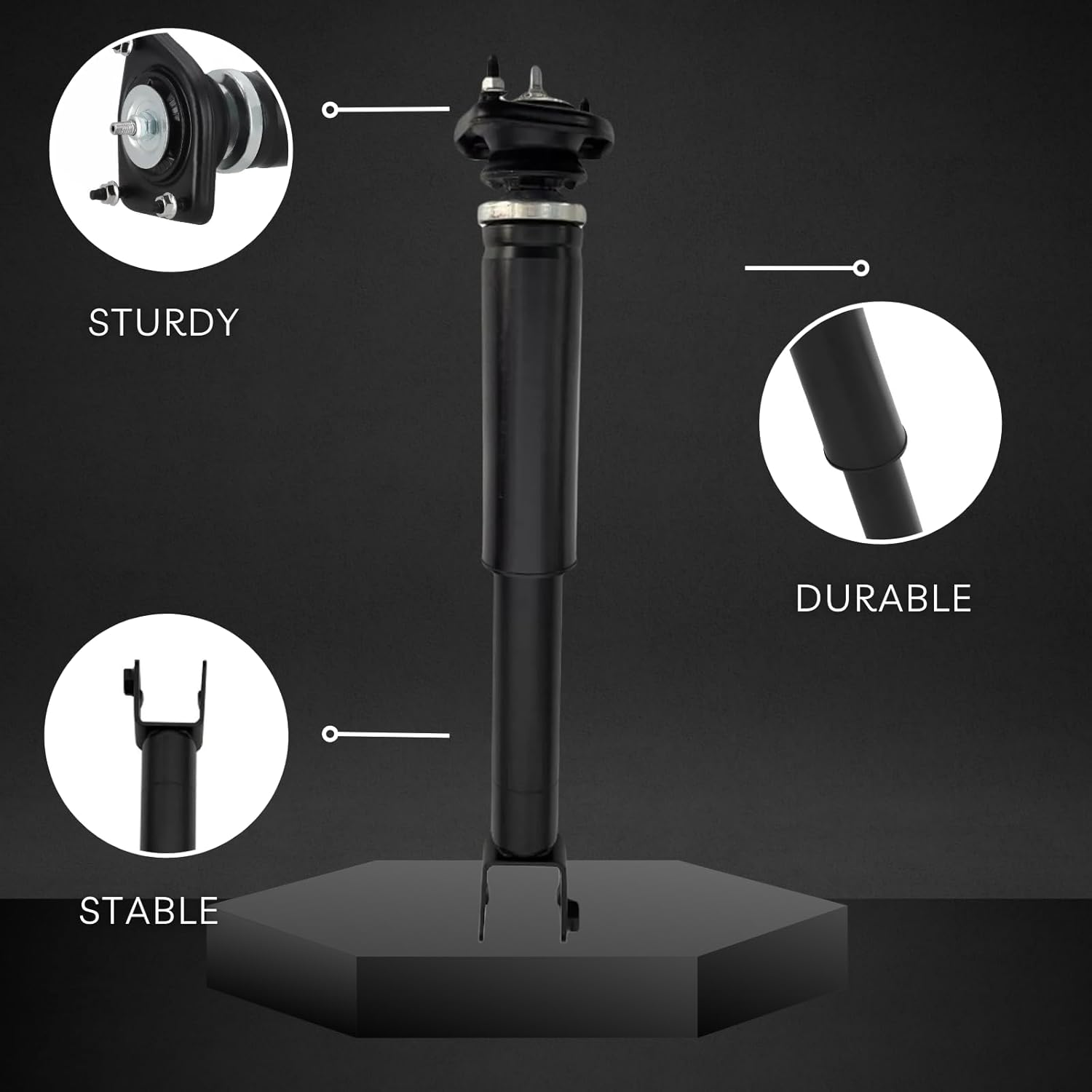 2009-2015 Cadillac CTS Rear Magnetic Shock Absorber with Electric 19355570 19355571