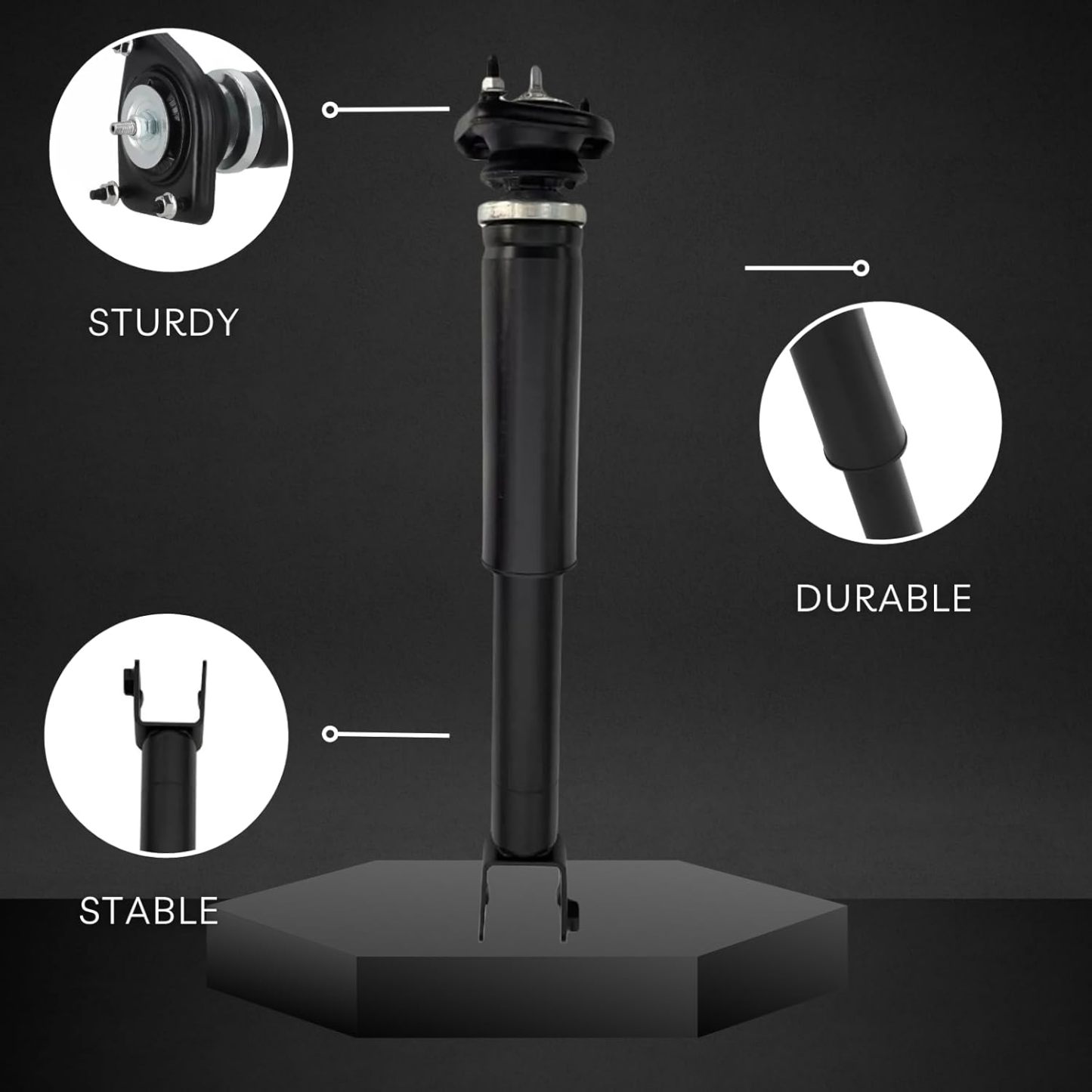 2009-2015 Cadillac CTS Rear Magnetic Shock Absorber with Electric 19355570 19355571