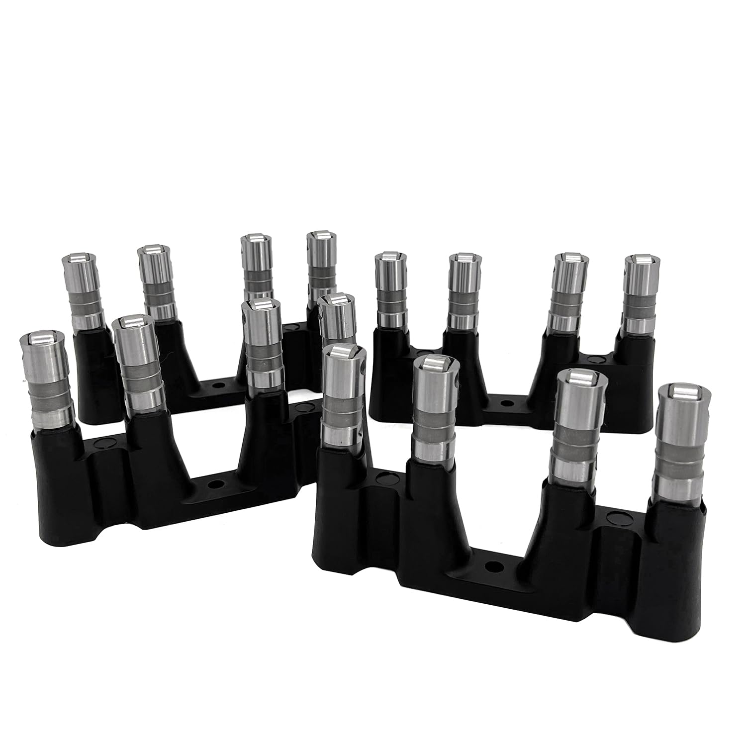 16Pcs LS7 Lifters + 4Pcs Trays Fit Gen 3, Gen 4 LS, Gen 5 LT Engines,