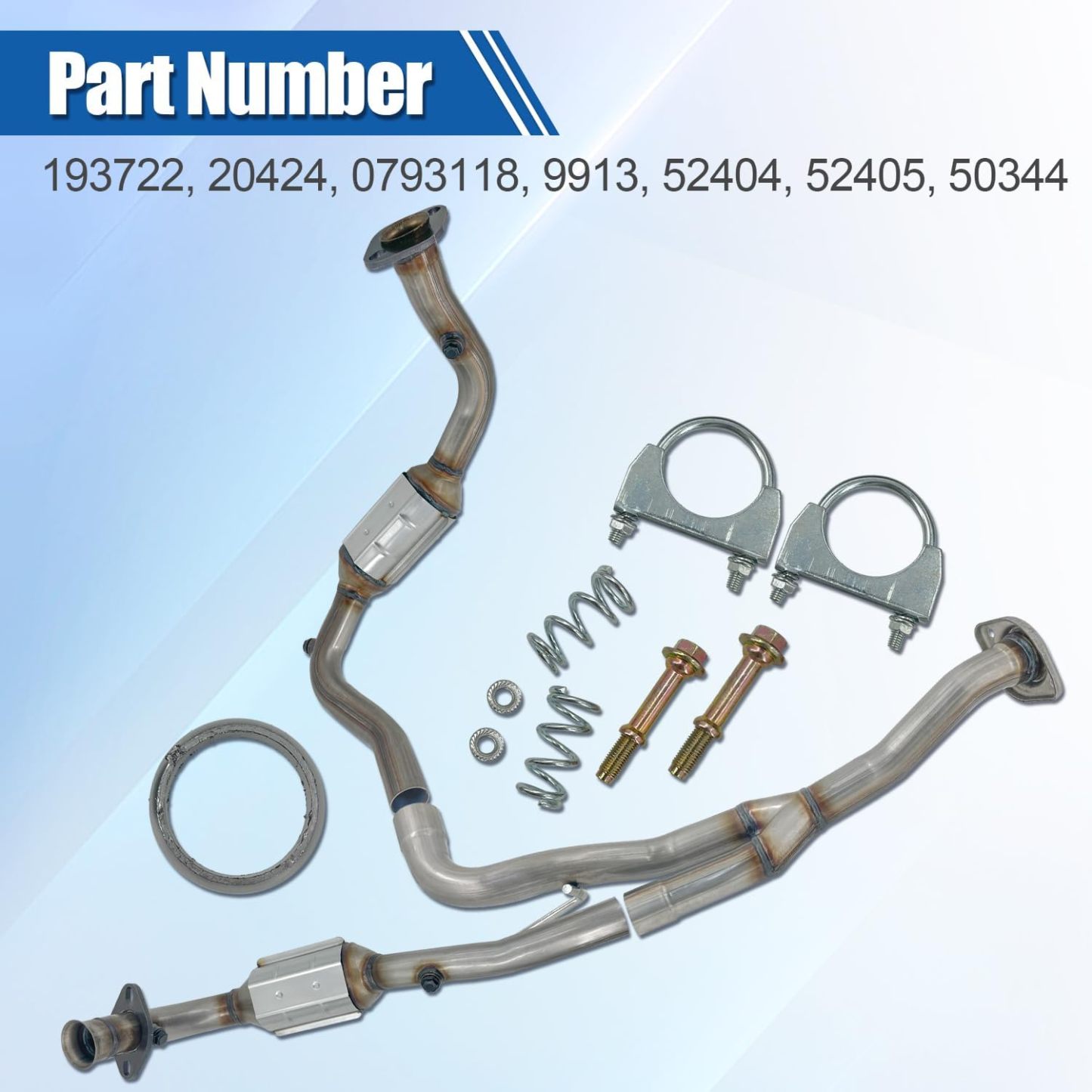 Left & Right Catalytic Converter Compatible with Jeep Liberty 3.7L V6 2005-2007