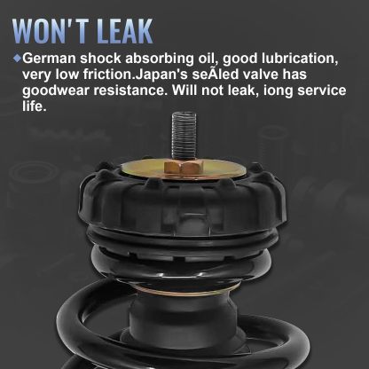 2010-2016 Cadillac SRX Front and Rear Magnetic Shock Absorber Assembly Kit w/Damper Control - 4PCS