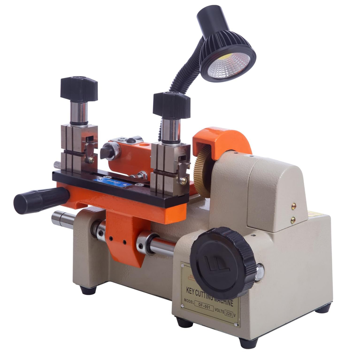 Professional Horizontal Key Cutting Machine – Car & Door Key Duplicator, Heavy-Duty Metal Key Cutter