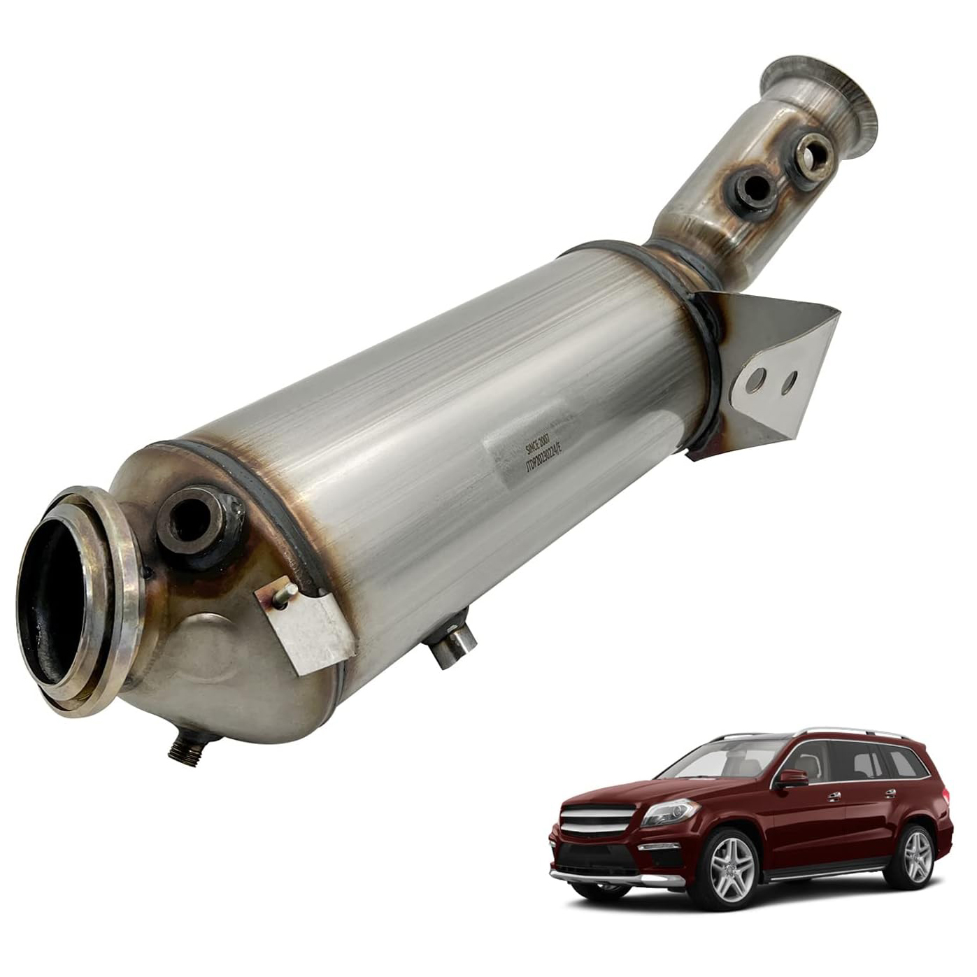 BlueTEC DPF Diesel Particulate Filter/Catalytic Converter fit for Mercedes-Benz ML320/ML350/GL320/GL350 2009-2012 Diesel Engine 164490753680