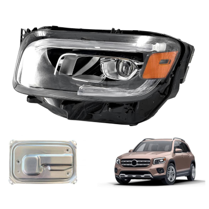 Left headlight with control module fit for Benz W247 GLB-Class GLB GLB200 GLB35 AMG 2021-2023, GLB250 2020-2023 