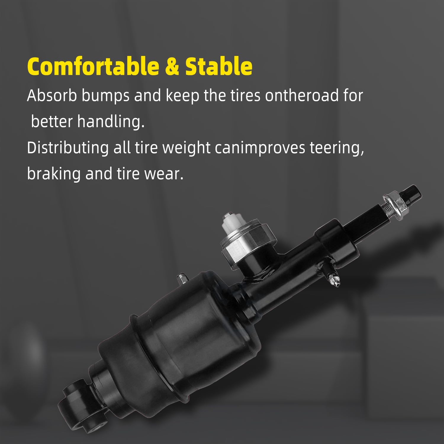 2 PCS Rear Hydraulic Air Shock Absorber Compatible with Infiniti QX56 2011-2013, QX80 2014-2023