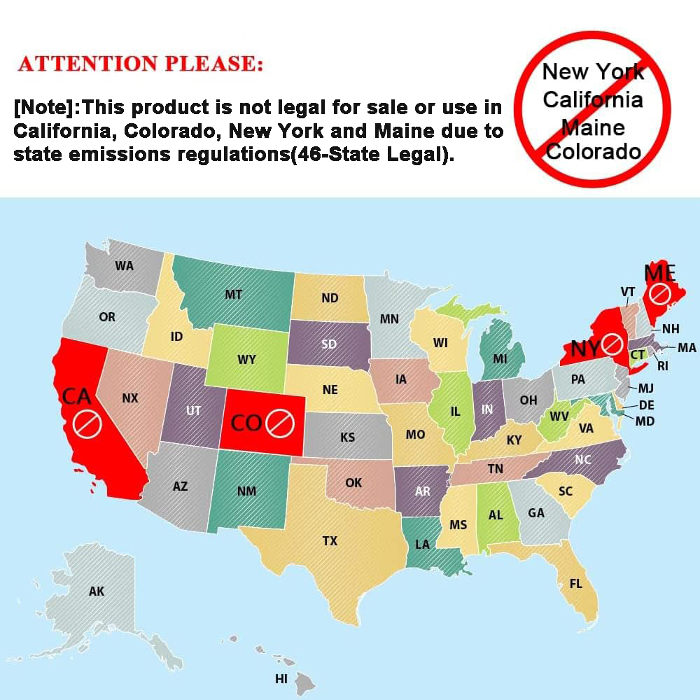 Land Rover Rear Catalytic Converter Exhaust Pipe for Land Rover Discovery Sport 2.0L L4- Gas 2015-2016 LR024237 