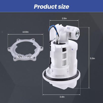 Fuel Pump Assembly fit for Yamaha YZ250F YZ450F YZ250FX YZ450FX WR250F WR450F 2010-2023