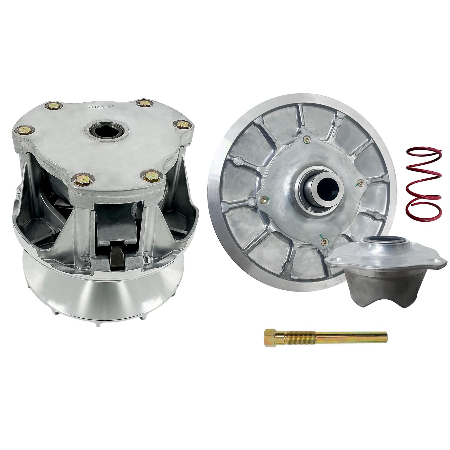 Primary & Secondary Driven Clutch fit for Polaris RZR 800 & S (2008-2014) with Puller tool