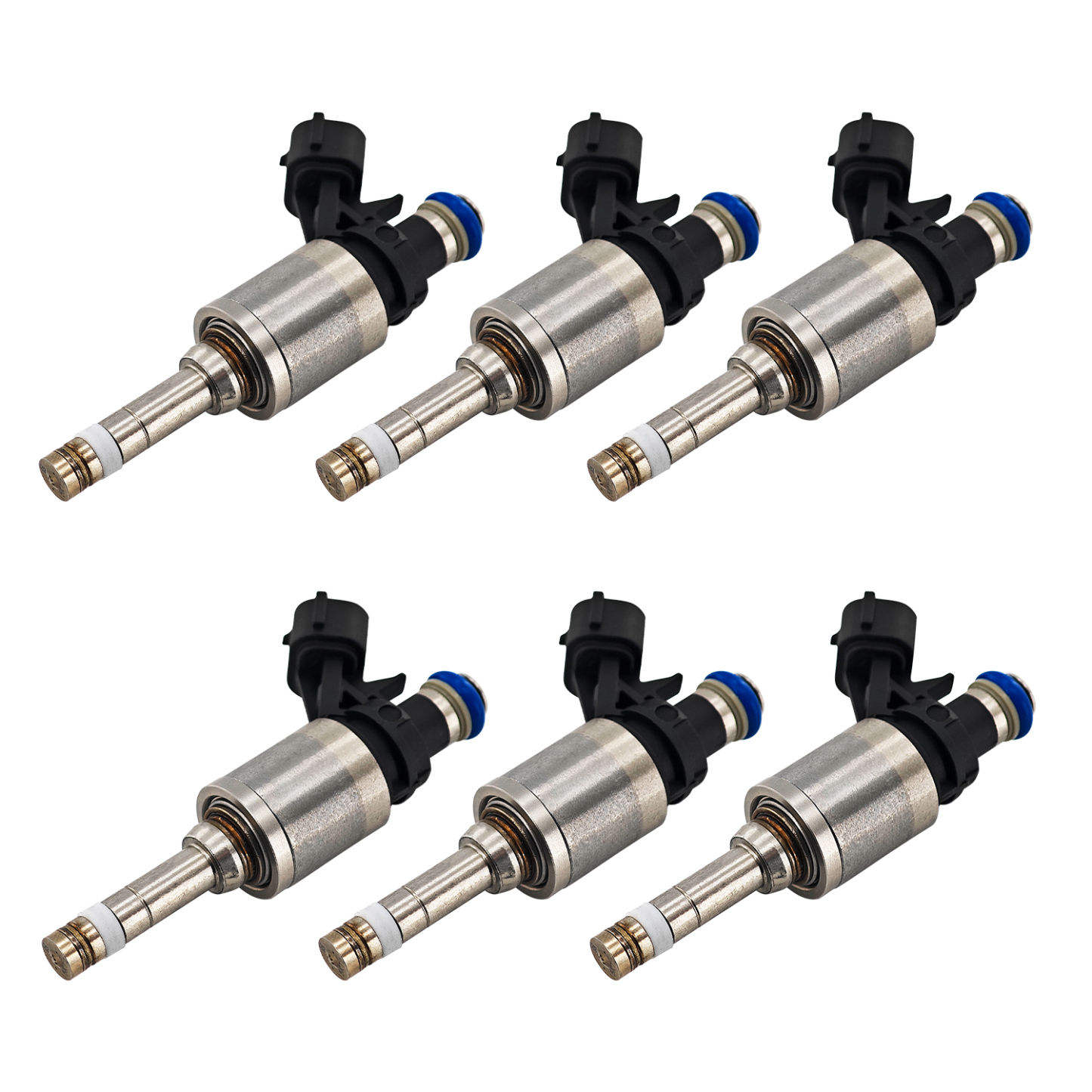 6Pcs Fuel Injectors Compatible with Nissan 2016-2020 Pathfinder Infiniti JX35 QX60 3.5L