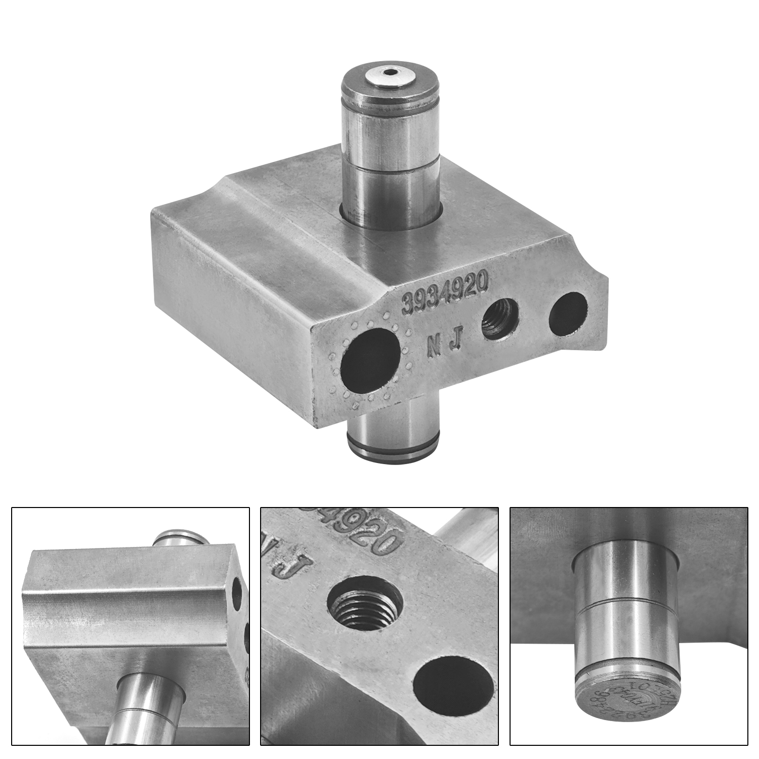 Machined Milled Rocker Arm Pedestal Assembly Kit for Dodge Cummins 5.9L 12V 1989-1998 Head Studs 3922488 CP200