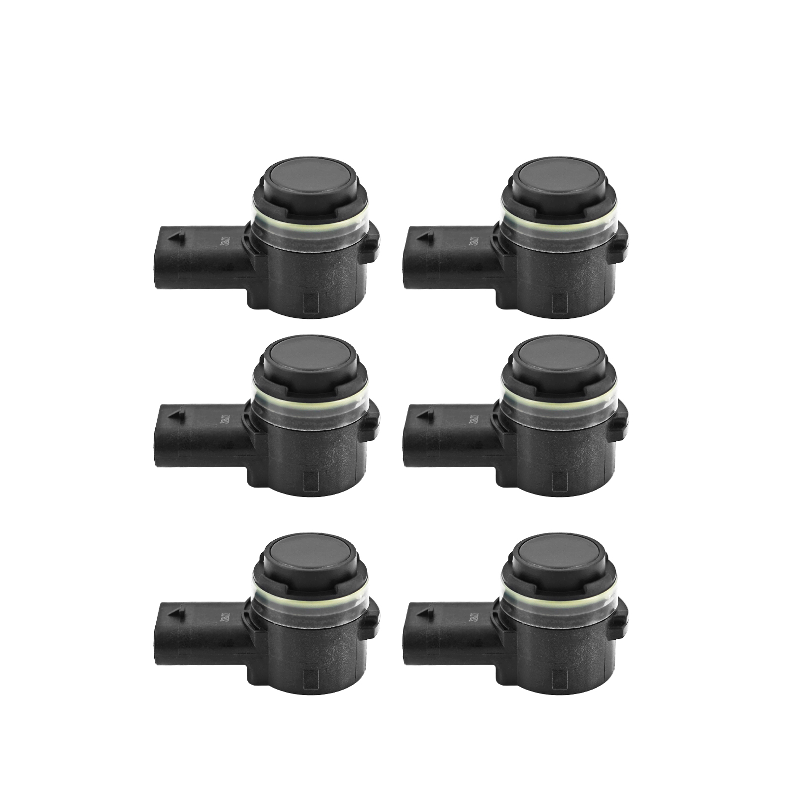 Parking Sensors 6Pcs for Rivian R1S R1T 2022-2024 | Ultrasonic PDC Set Front 2 and Rear 4, Backup Assist Sensor Kit PT00013778