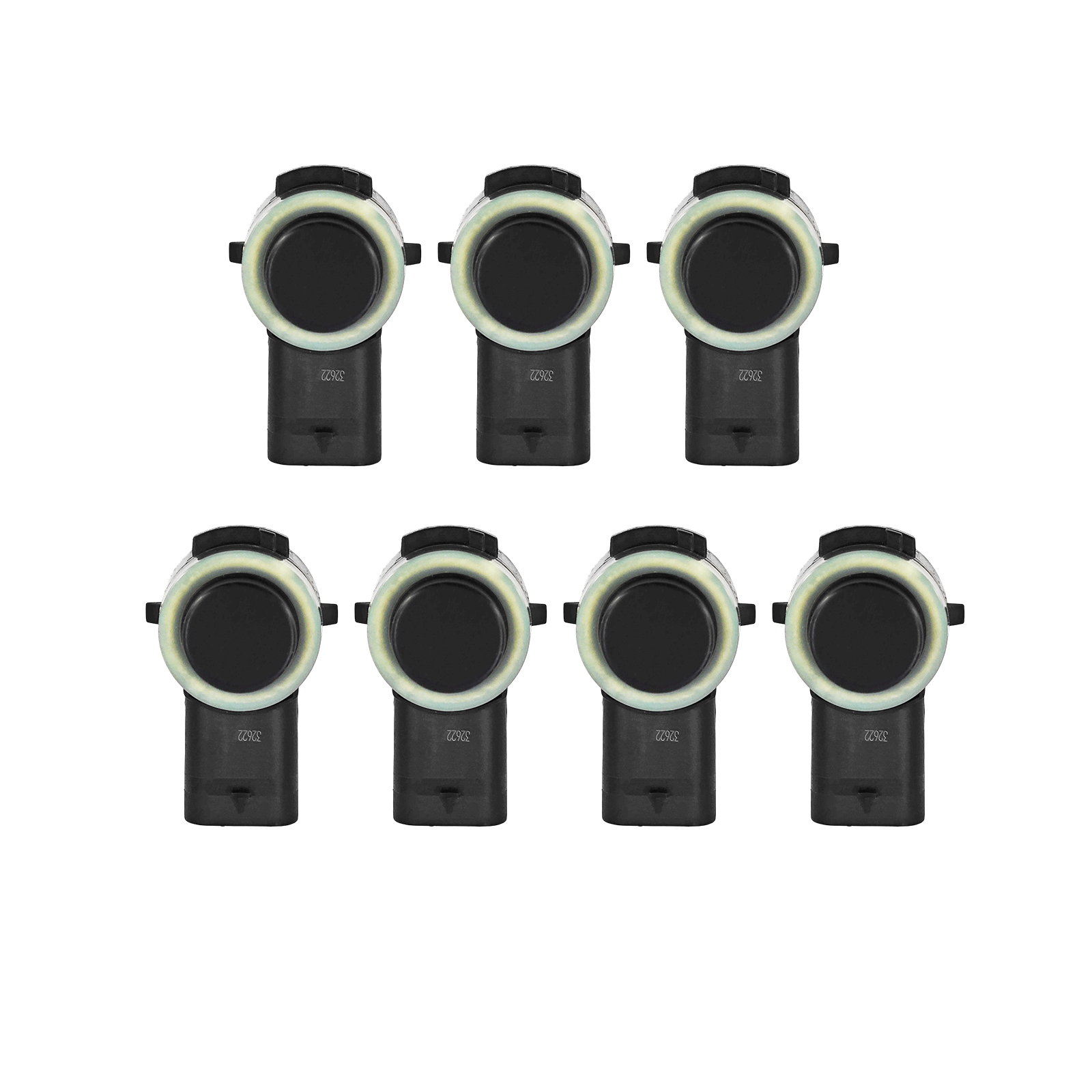 Parking Sensors 6Pcs for Rivian R1S R1T 2022-2024 | Ultrasonic PDC Set Front 2 and Rear 4, Backup Assist Sensor Kit PT00013778
