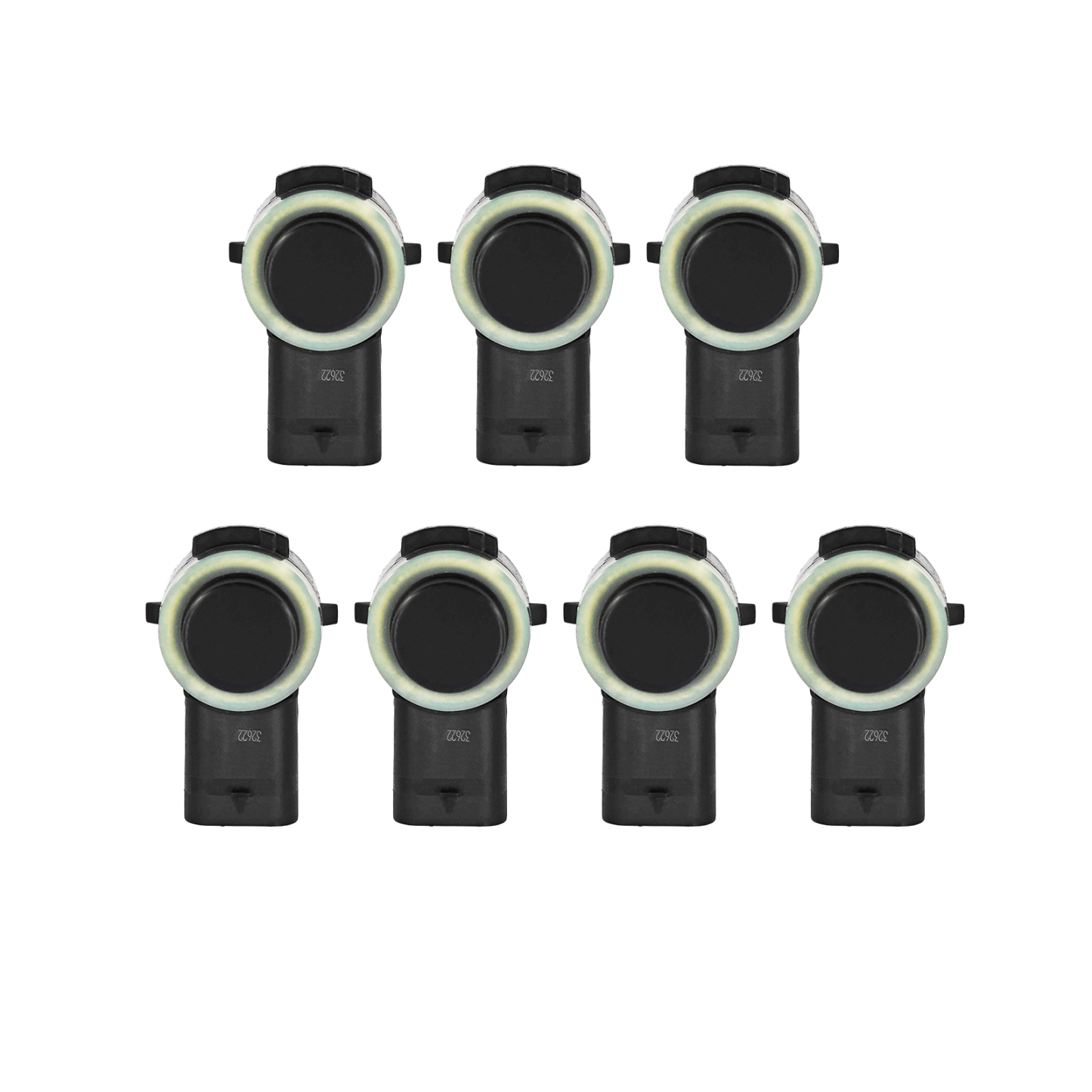 Parking Sensors 6Pcs for Rivian R1S R1T 2022-2024 | Ultrasonic PDC Set Front 2 and Rear 4, Backup Assist Sensor Kit PT00013778