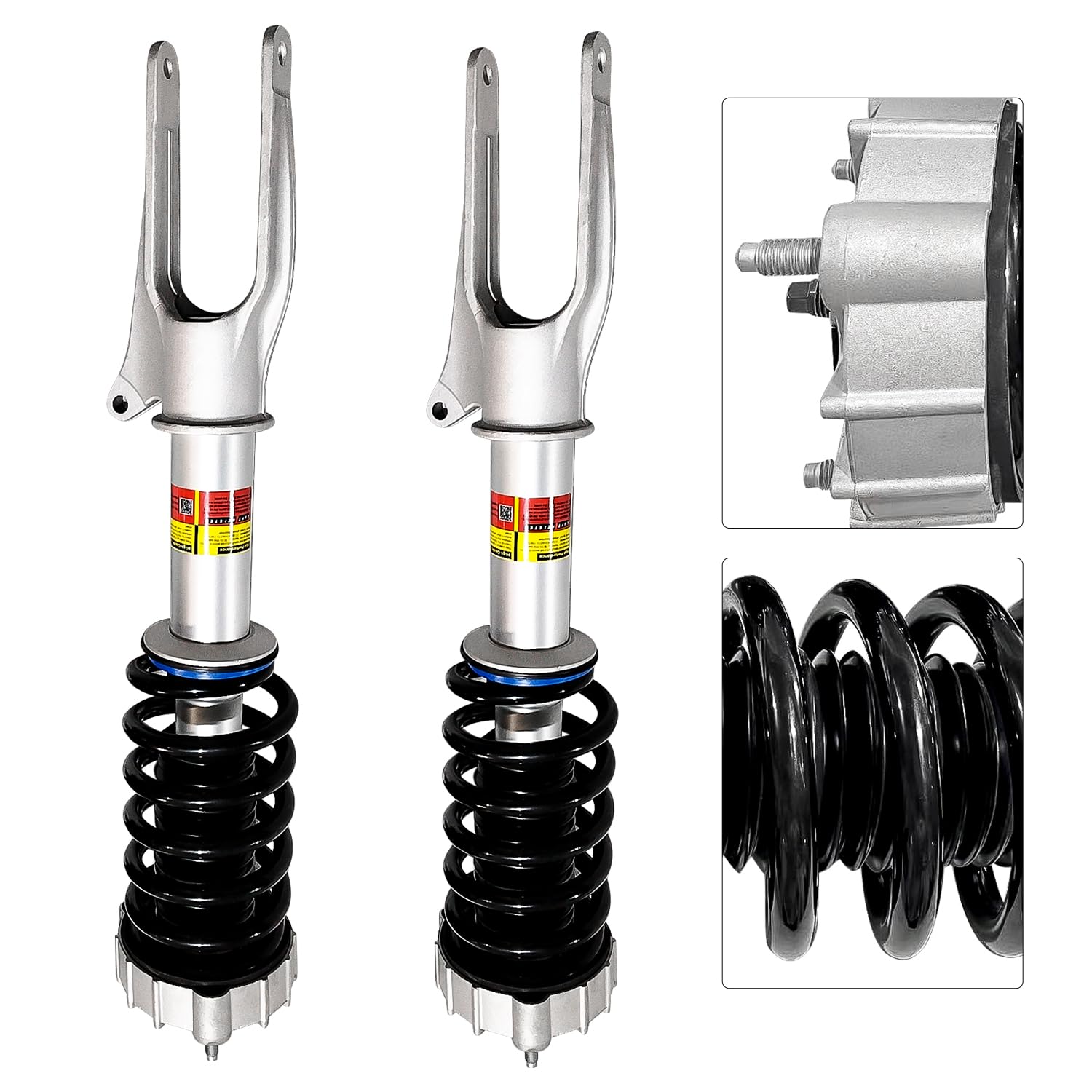 1Pair Front Shock Absorber Struts Assy with PASM Compatible with Porsche Panamera 970 2010-2016