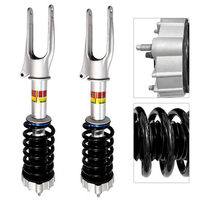 1Pair Front Shock Absorber Struts Assy with PASM Compatible with Porsche Panamera 970 2010-2016