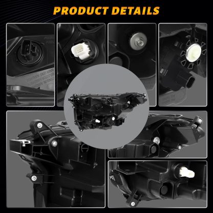 Toyota LED Headlight Assembly w/o DRL for 2024-2025 Toyota Tacoma SR/SR5/TRD #81110-AK010 -  Right Passenger Side