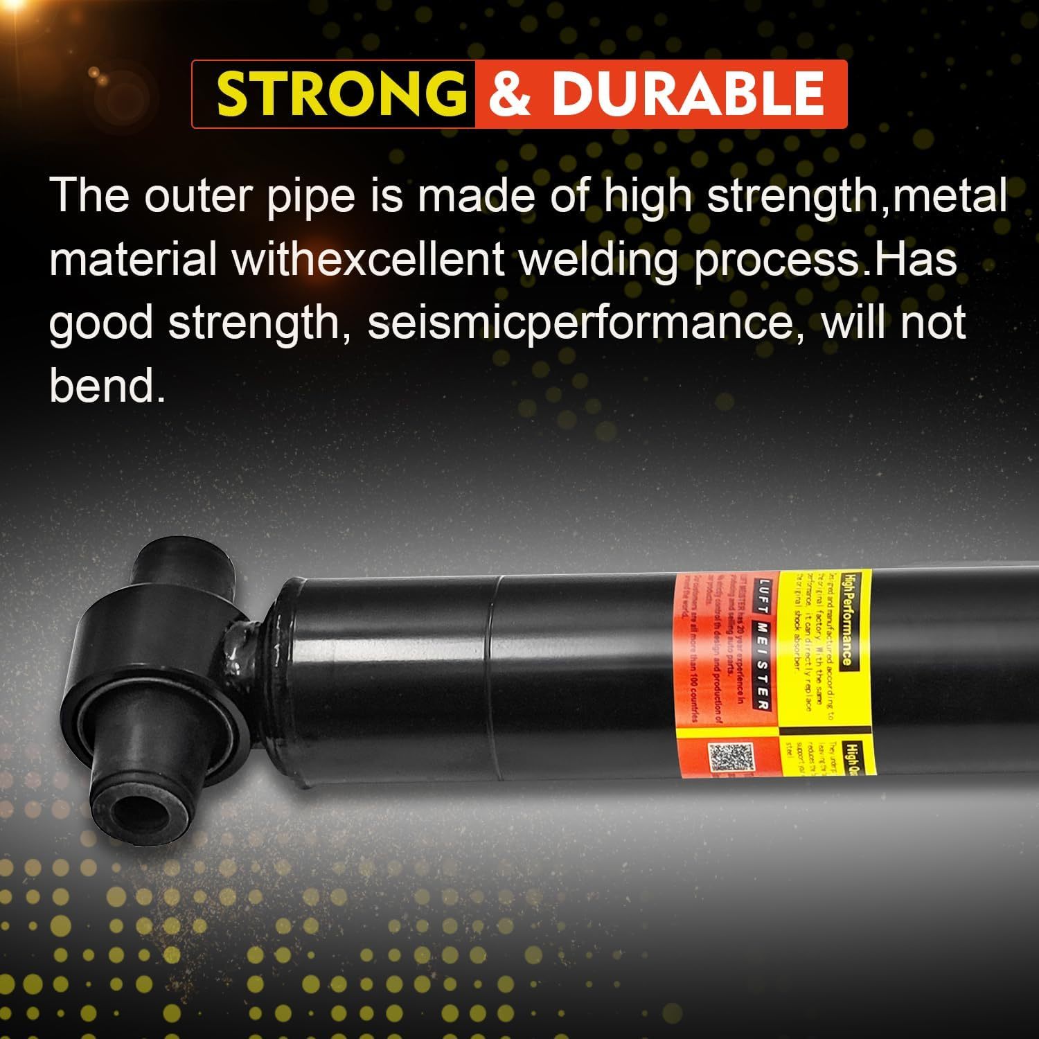 Pair Front Shocks Non-Electronic Fit for 2014-2020 Acura MDX 3.5L