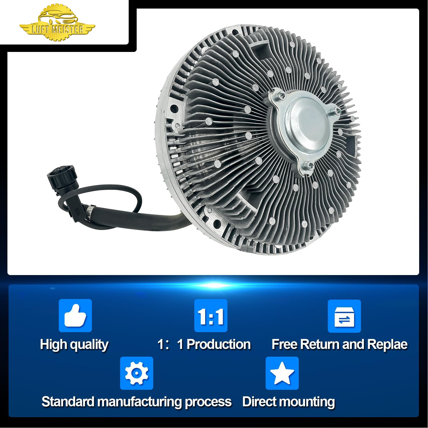 Cooling Fan Clutch Compatible With Volvo VT VTL D13/D11/D16