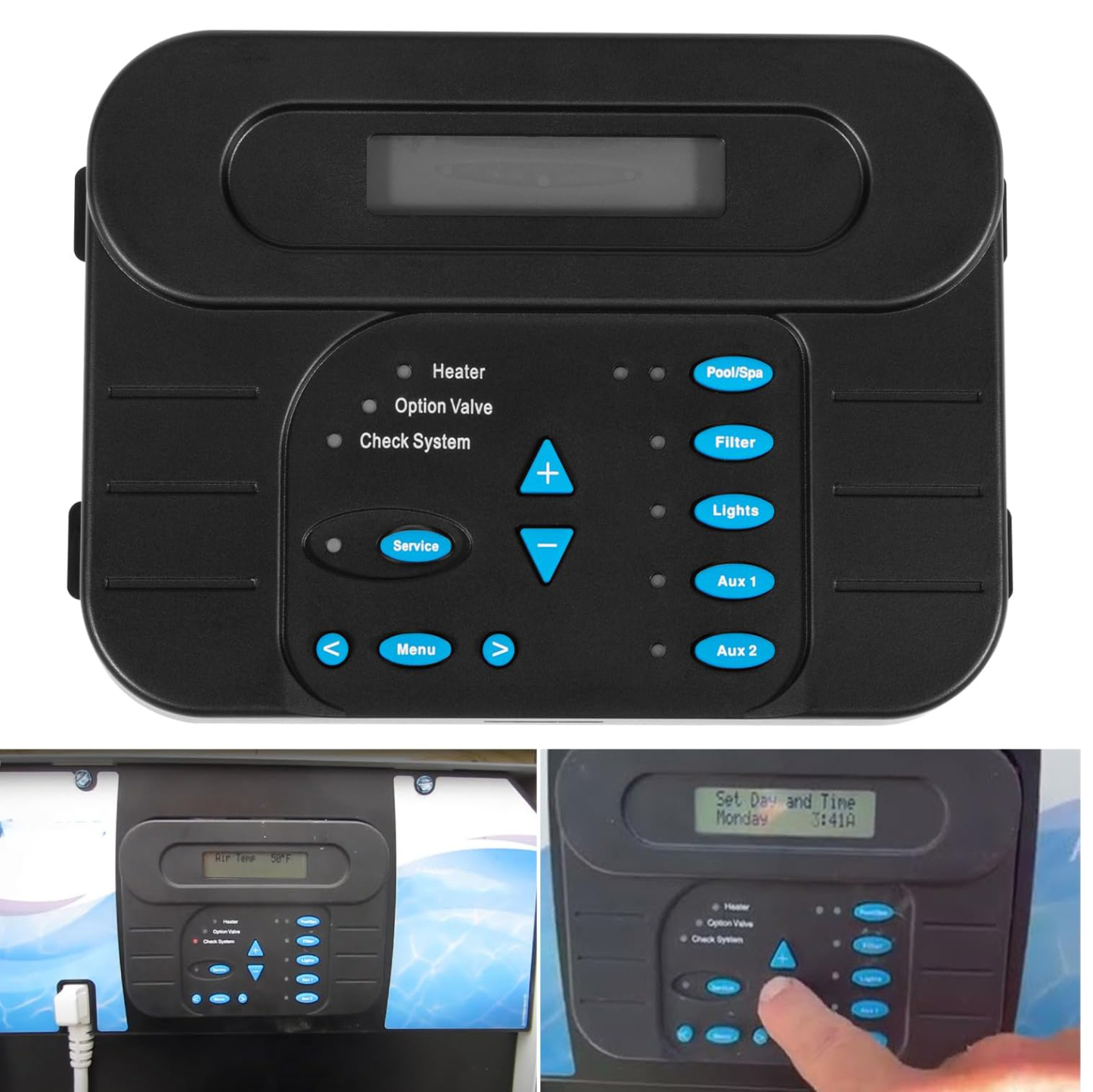 Local Display Controller Keypad Replacement Fit for Hayward PL-P-4 Goldline Pro Logic Automation and Chlorination, ProLogic P4 Local Display