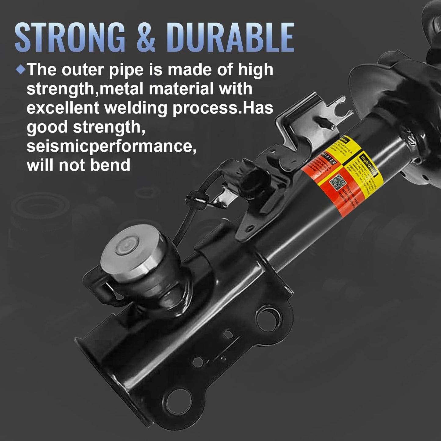 2010-2016 Cadillac SRX Front and Rear Magnetic Shock Absorber Assembly Kit w/Damper Control - 4PCS