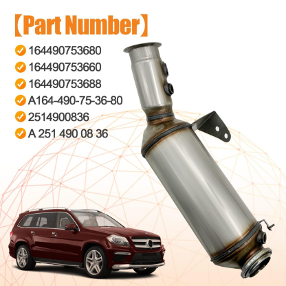 BlueTEC DPF Diesel Particulate Filter/Catalytic Converter fit for Mercedes-Benz ML320/ML350/GL320/GL350 2009-2012 Diesel Engine 164490753680