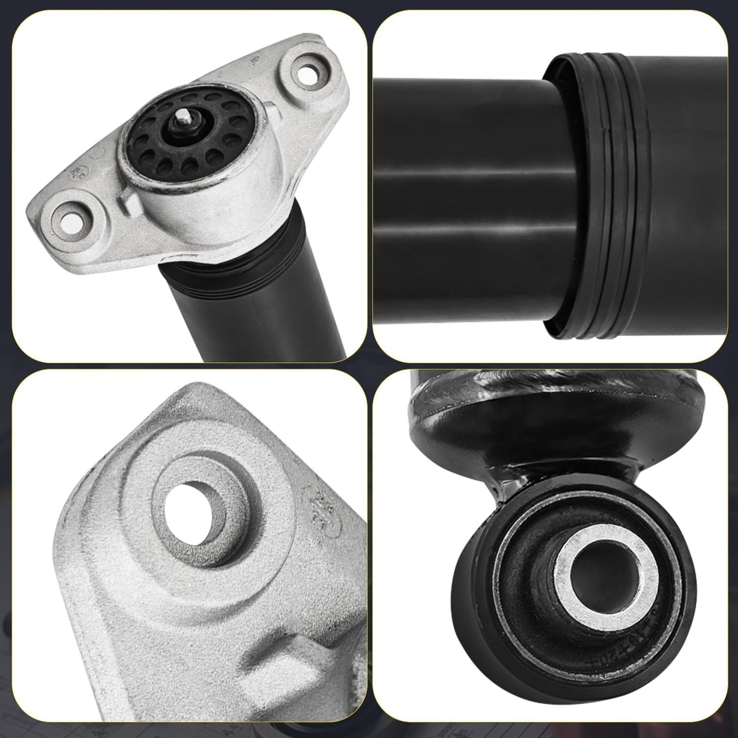 2PCS Rear Shock Absorber Struts Assy W/o Electric Fit for 2020-2022 Hyundai Palisade 3.8L V6 4WD