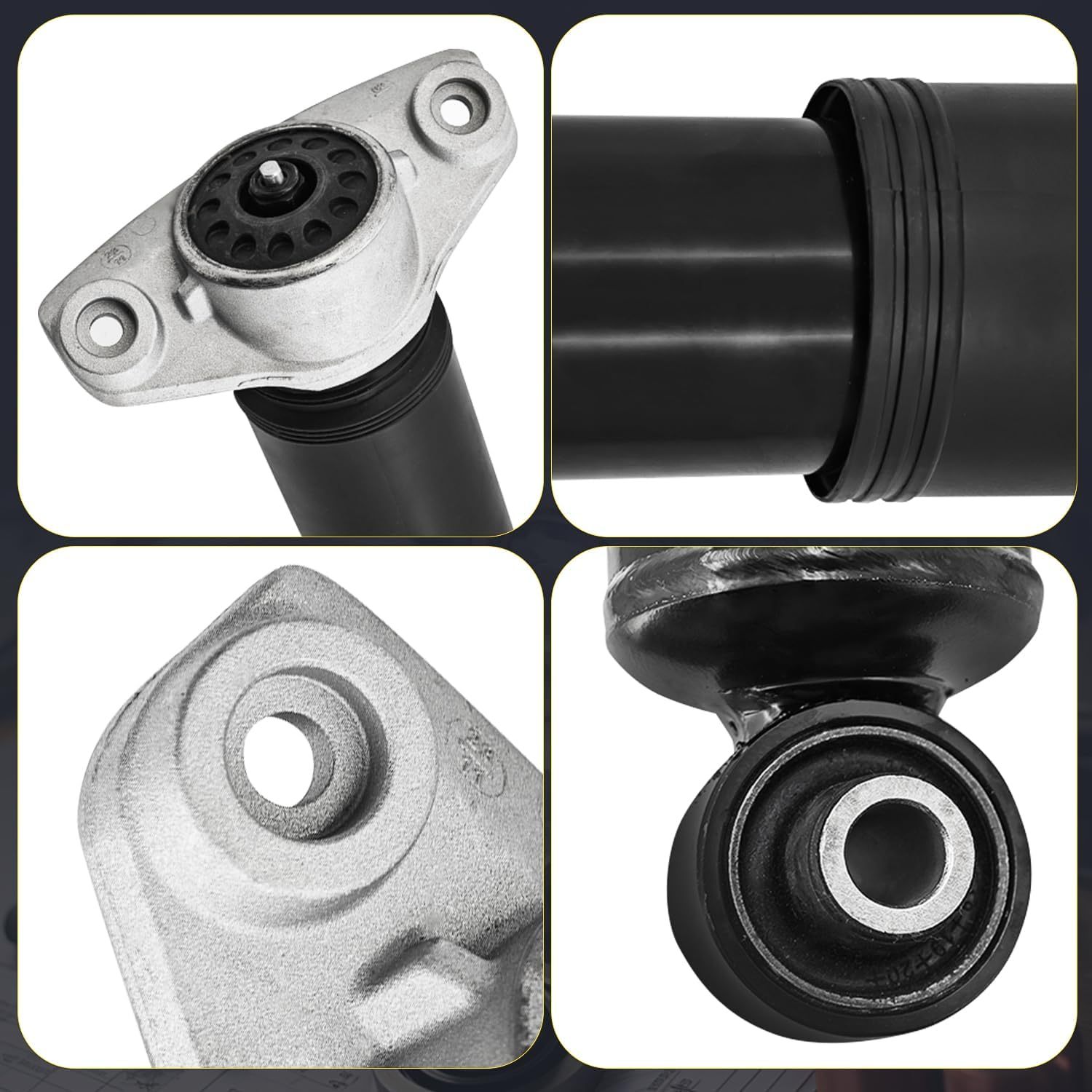 2PCS Rear Shock Absorber Struts Assy W/o Electric Fit for 2020-2022 Hyundai Palisade 3.8L V6 4WD