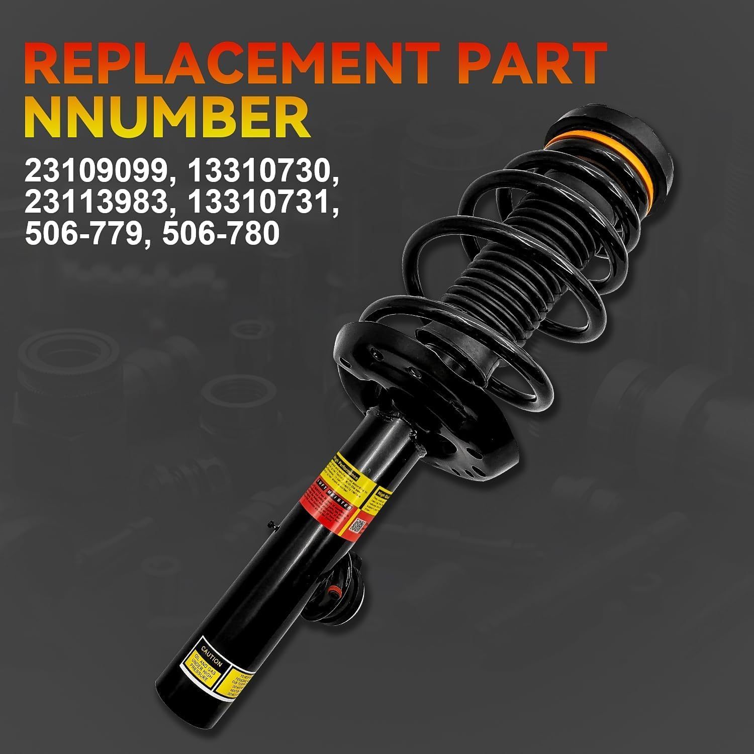 1Pair Front Shock Absorbers Assembly fit for Buick LaCrosse 2.4L 3.6L 2010-2016 with electric