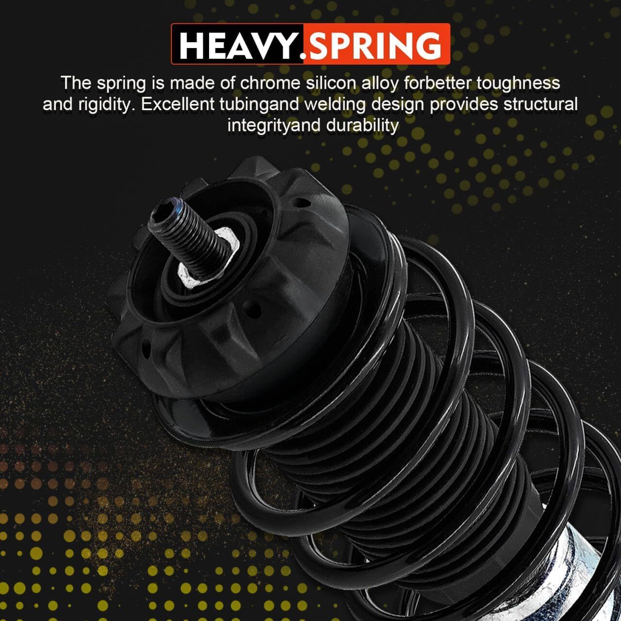 2pcs Front Shock Absorbers Assembly fit for Smart Fortwo 2008-2015